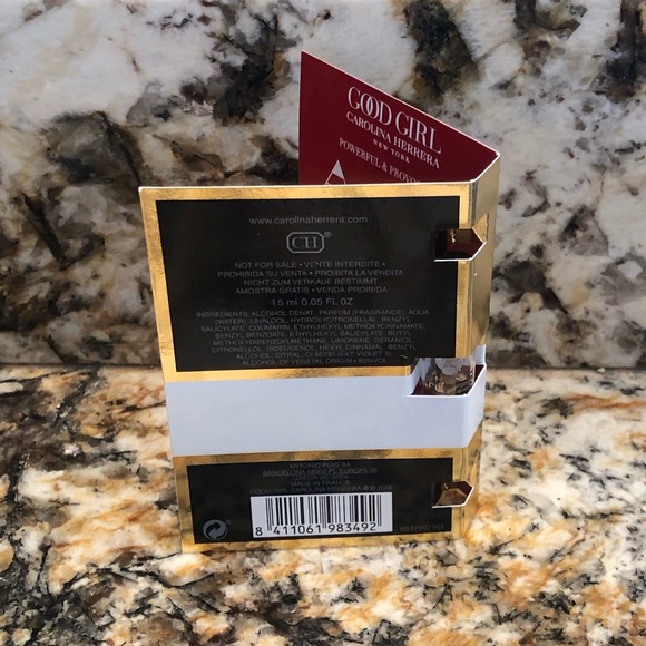 Good Girl Carolina Herrera Sample Vial Spray - Picture 3 of 3